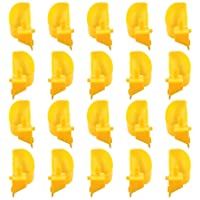 DOITOOL 20pcs alimentador de Agua de codorniz Bebedero de Aves codorniz dispensador de Agua de Agua de Paloma…